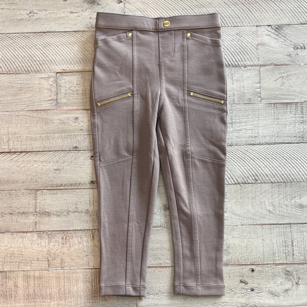 Simply Noelle Kids Leggings in Taupe